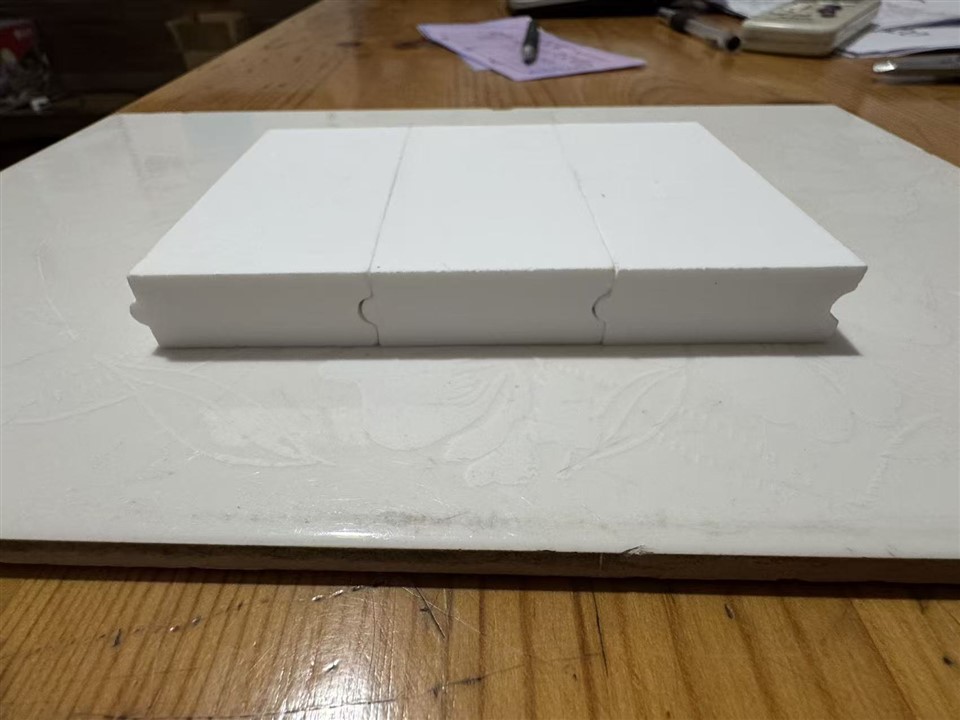 Alumina Ceramic Groove Lock Liner Alumina Ceramic Groove Lock Liner